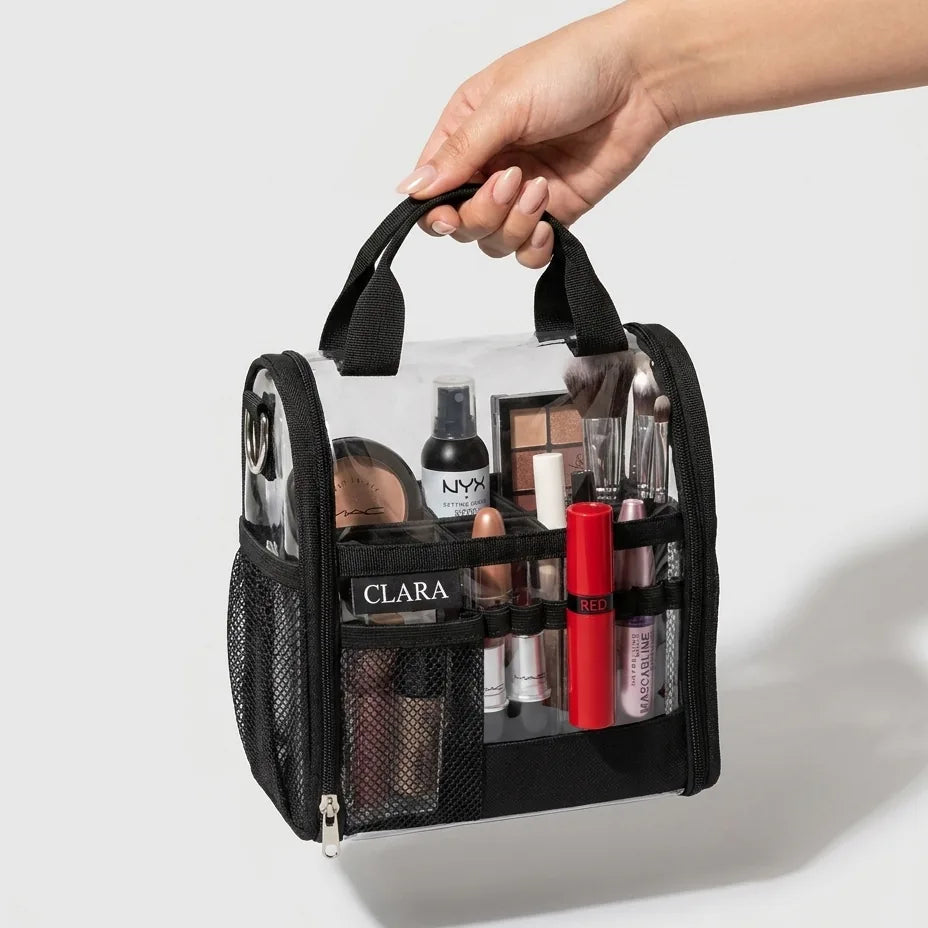Clara Bolsa - trousse de maquillage transparente