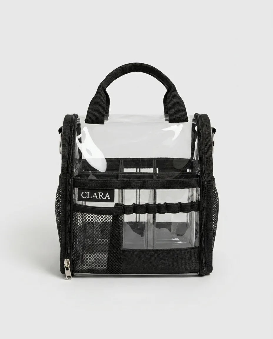 Clara Bolsa - trousse de maquillage transparente