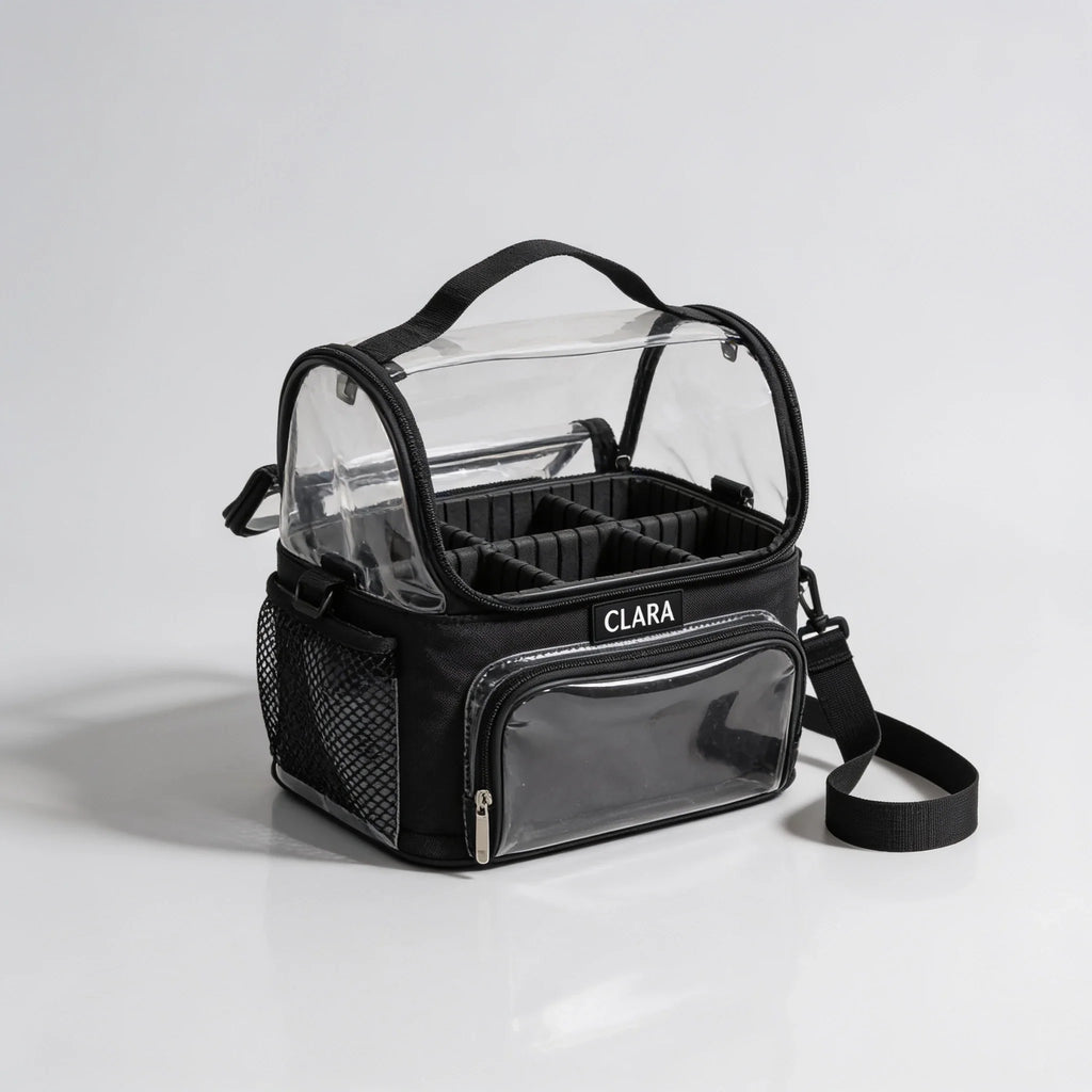 Clara Bolsa - trousse de maquillage transparente