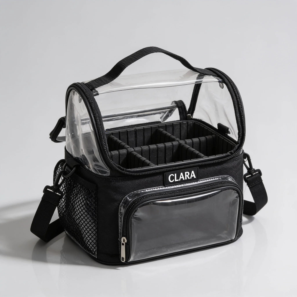 Clara Bolsa - trousse de maquillage transparente